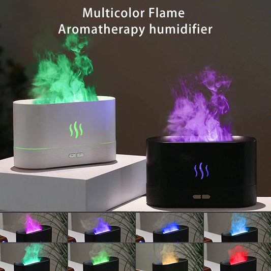 AromaFlame Oil Diffuser Humidifier