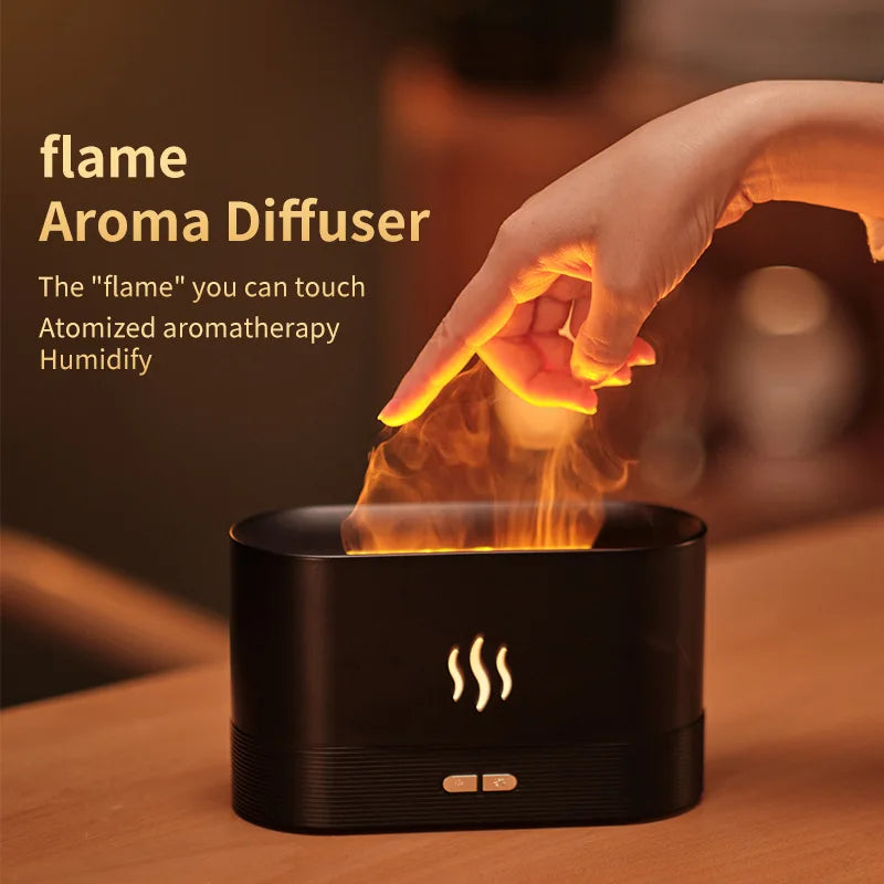 AromaFlame Oil Diffuser Humidifier