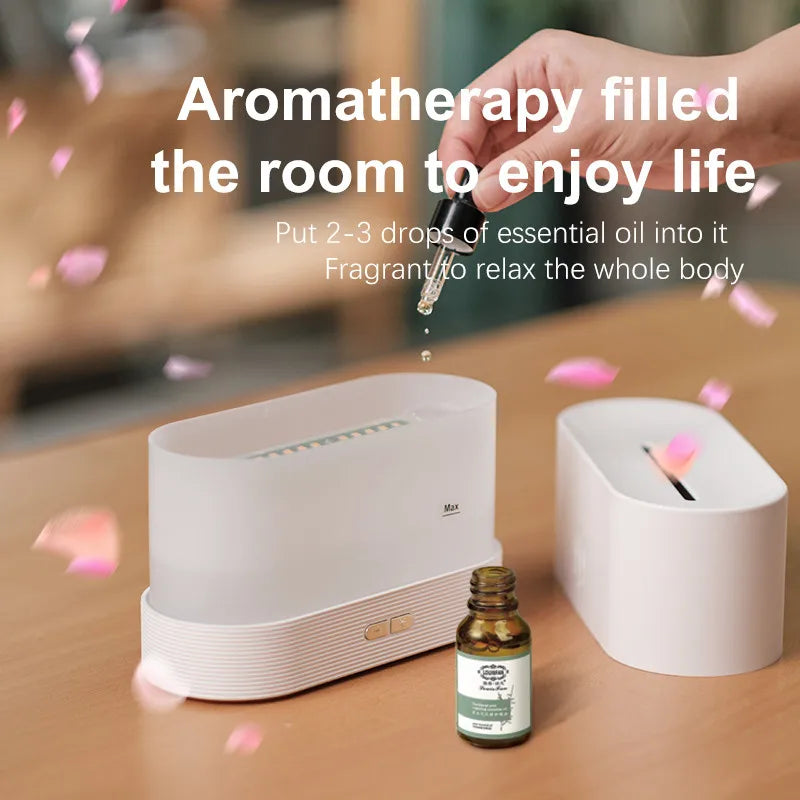 AromaFlame Oil Diffuser Humidifier